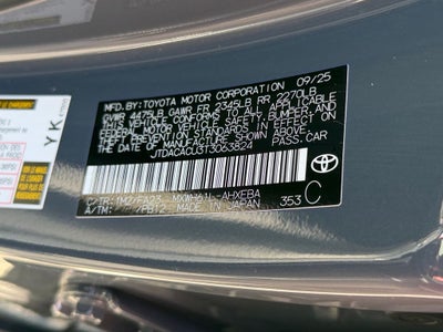 2026 Toyota Prius Plug-In Hybrid SE