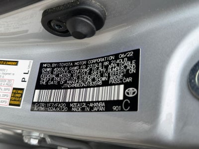 2022 Toyota Corolla Hatchback SE