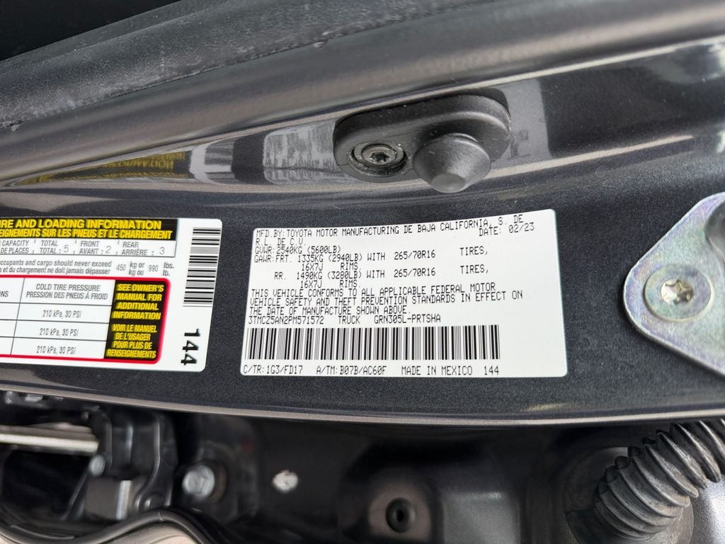 2023 Toyota Tacoma TRD Off-Road V6