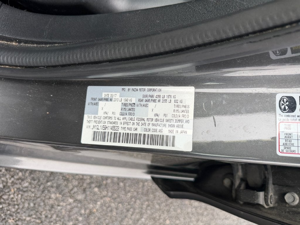 2017 Mazda Mazda6 Touring
