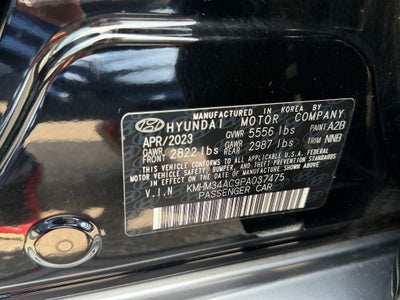 2023 Hyundai IONIQ 6 SEL 1 OWNER / CLEAN CARFAX