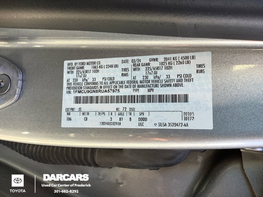 2024 Ford Escape Active