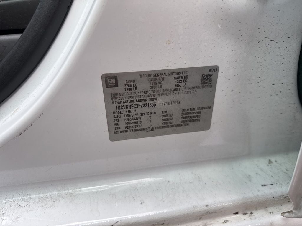 2015 Chevrolet Silverado 1500 LT LT1