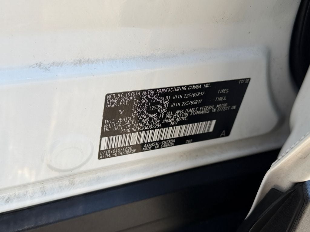 2019 Toyota RAV4 LE