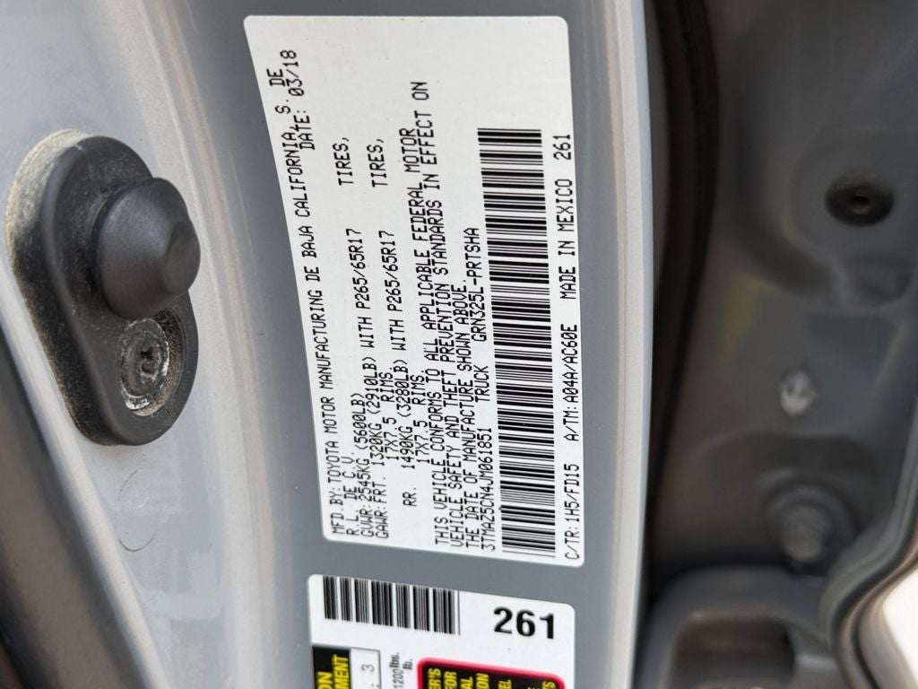 2018 Toyota Tacoma TRD Sport V6