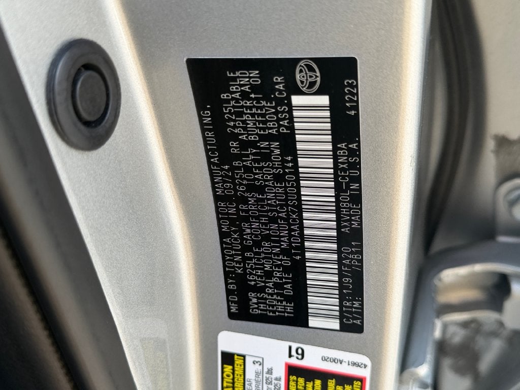 2025 Toyota Camry LE