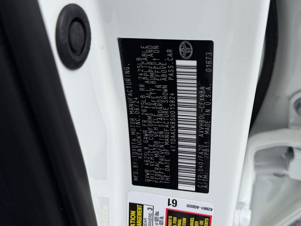 2025 Toyota Camry LE