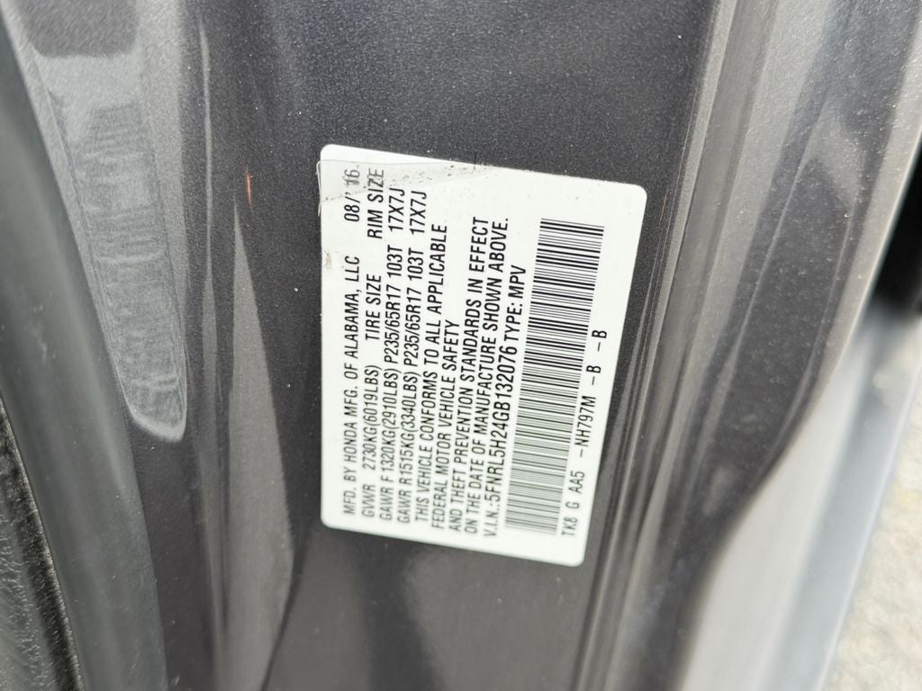 2016 Honda Odyssey LX