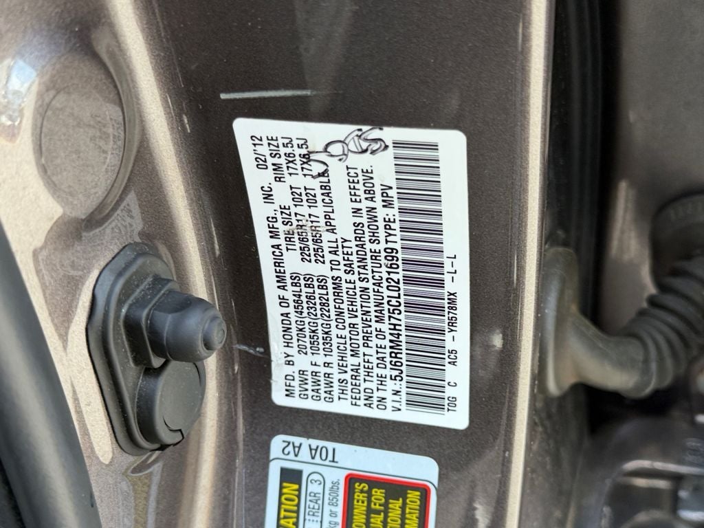 2012 Honda CR-V EX-L