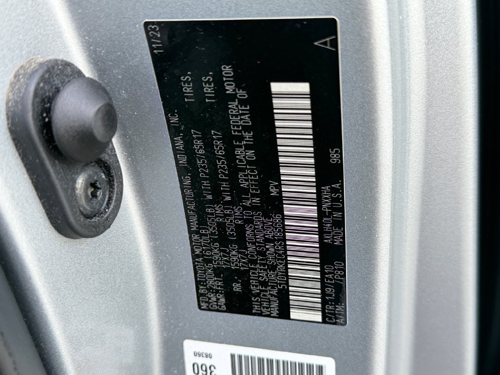2024 Toyota Sienna XLE 7 Passenger