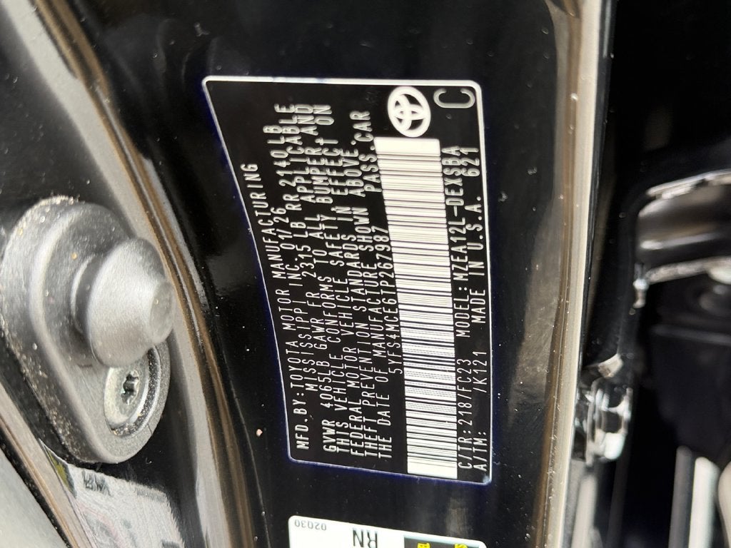 2026 Toyota Corolla SE