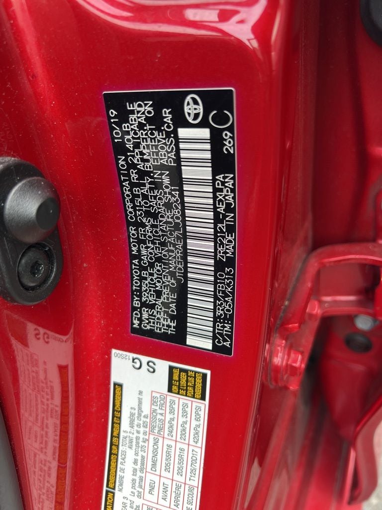 2020 Toyota Corolla LE