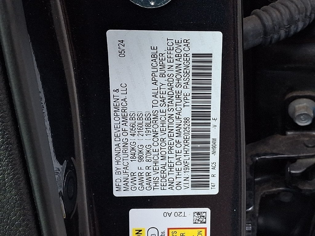 2024 Honda Civic EX-L