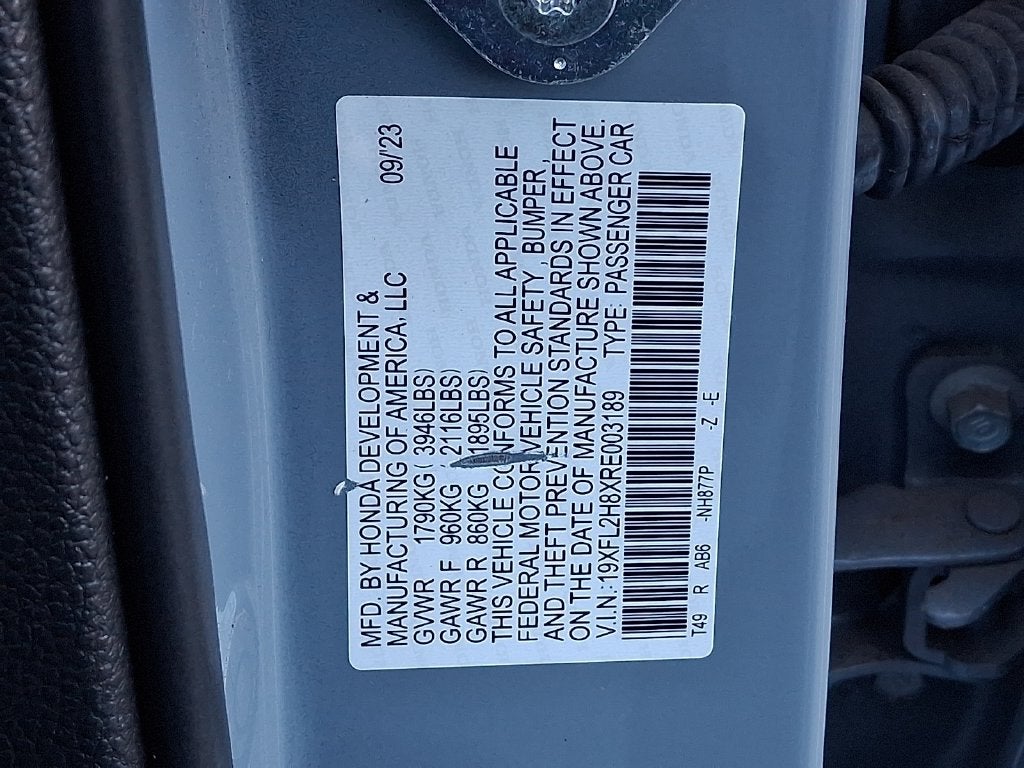 2024 Honda Civic Sport