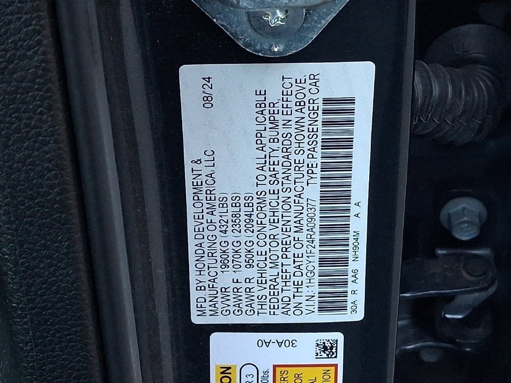 2024 Honda Accord LX