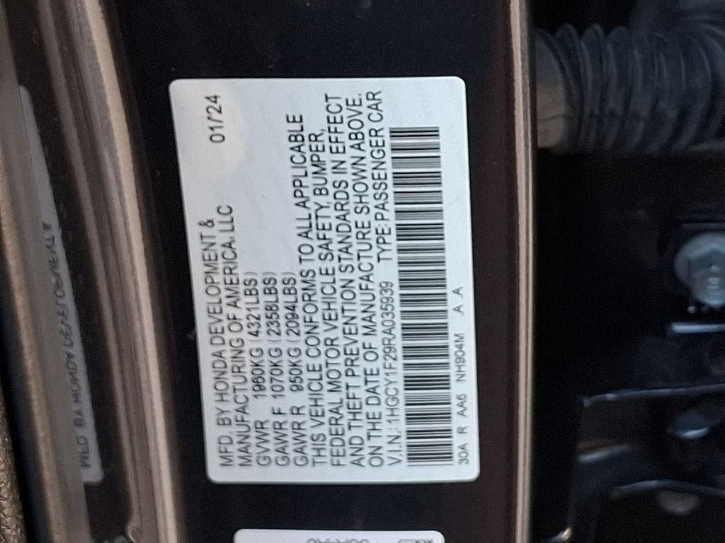 2024 Honda Accord LX