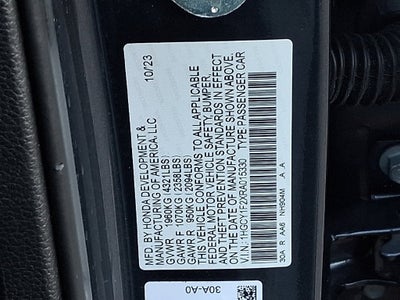 2024 Honda Accord LX
