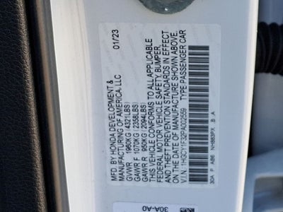 2023 Honda Accord EX