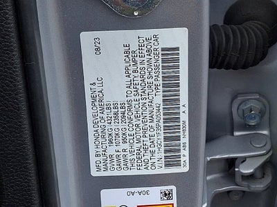 2023 Honda Accord EX