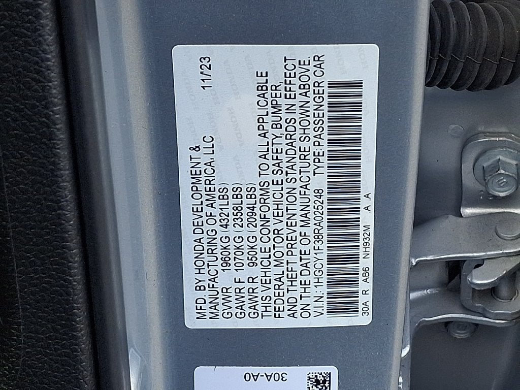 2024 Honda Accord EX