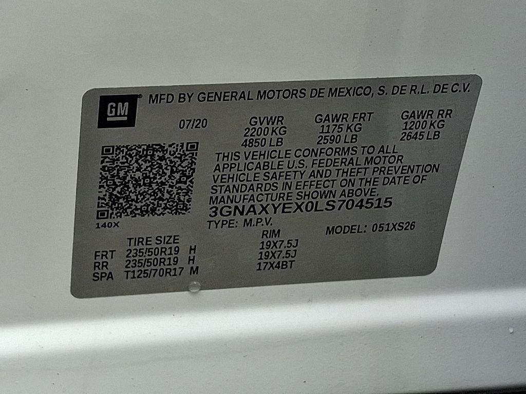 2020 Chevrolet Equinox Premier