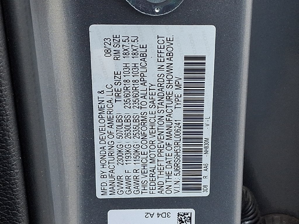 2024 Honda CR-V Hybrid Sport