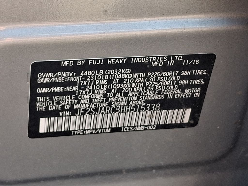 2017 Subaru Forester 2.5i Limited
