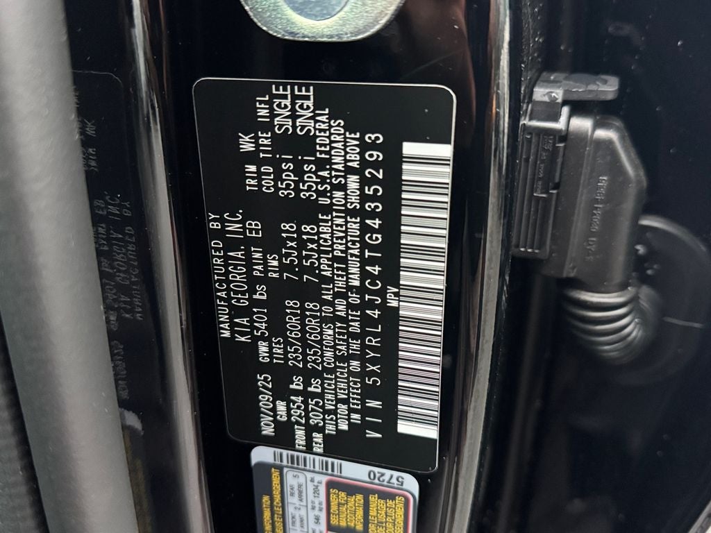2026 Kia Sorento S