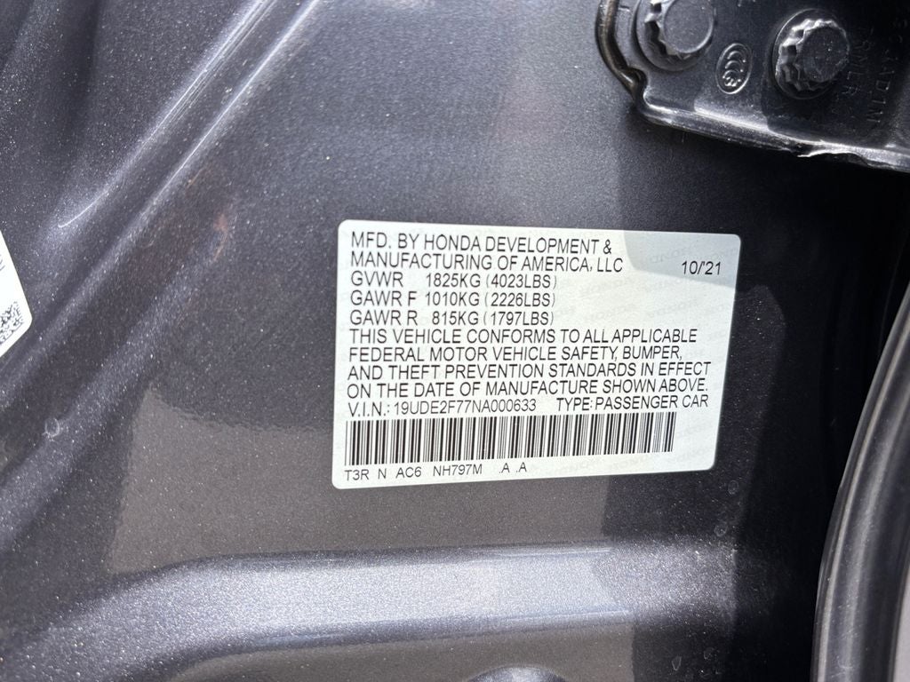 2022 Acura ILX Premium Package