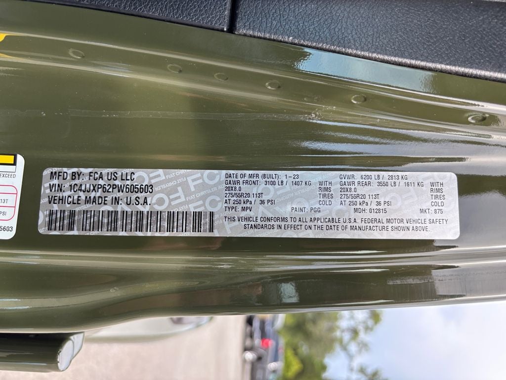 2023 Jeep Wrangler Sahara 4xe