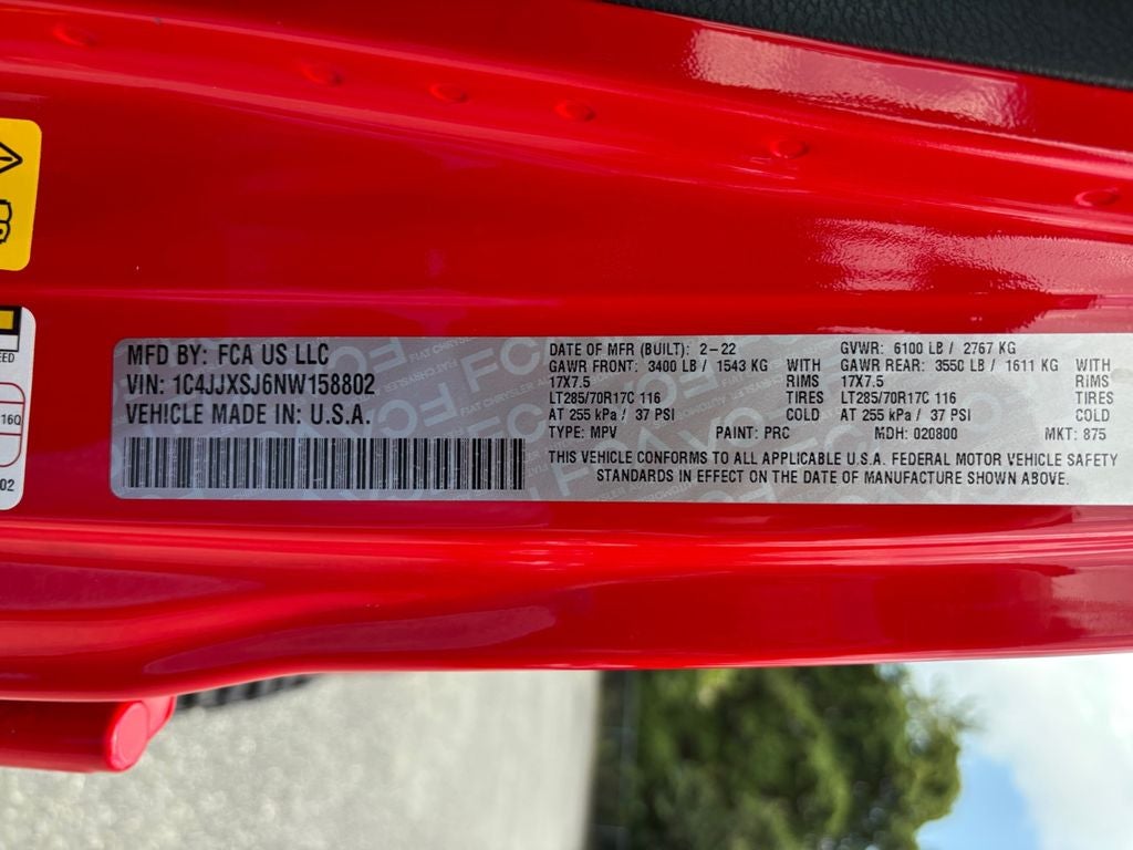 2022 Jeep Wrangler Unlimited Rubicon 392