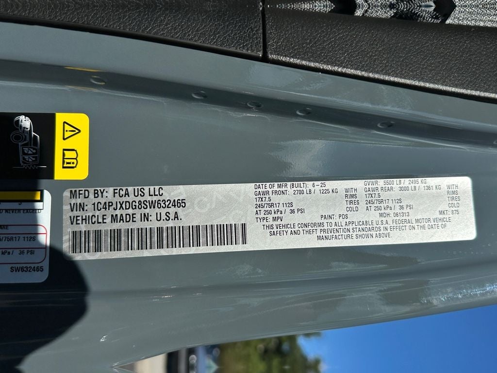 2025 Jeep Wrangler Sport S $12890.00 OFF MSRP