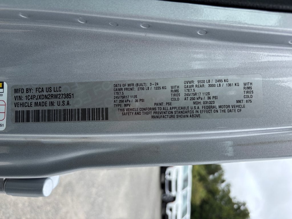 2024 Jeep Wrangler Sport S