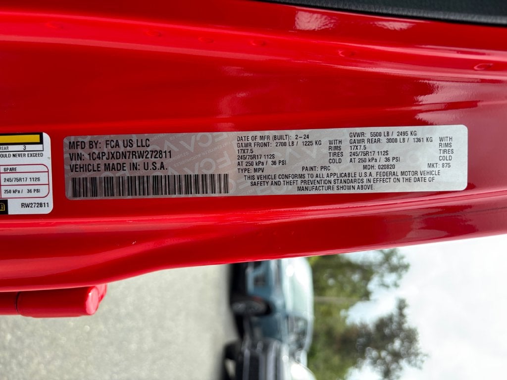 2024 Jeep Wrangler Sport S