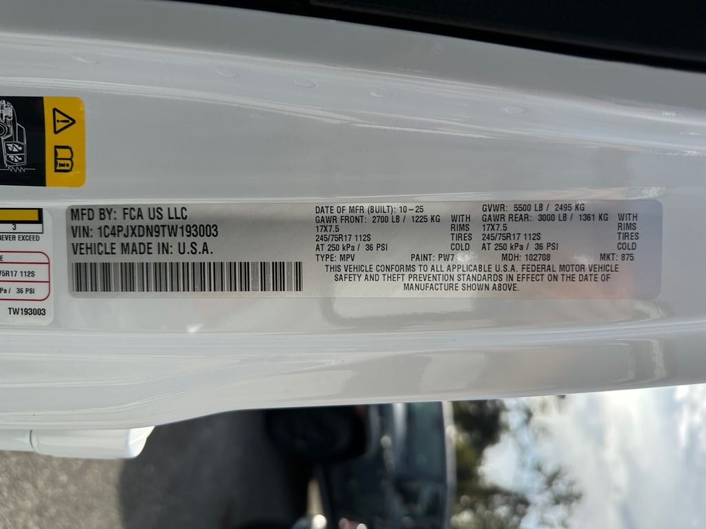 2026 Jeep Wrangler Sport