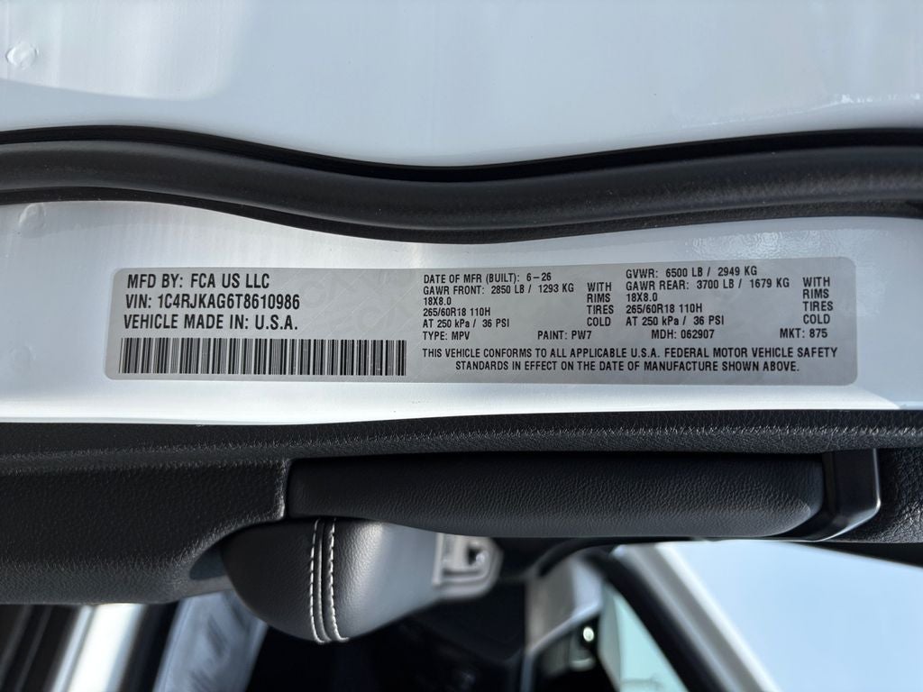 2026 Jeep Grand Cherokee L Laredo X