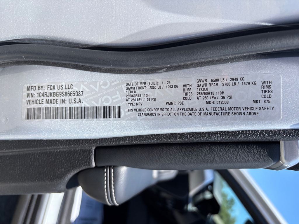 2025 Jeep Grand Cherokee L Limited