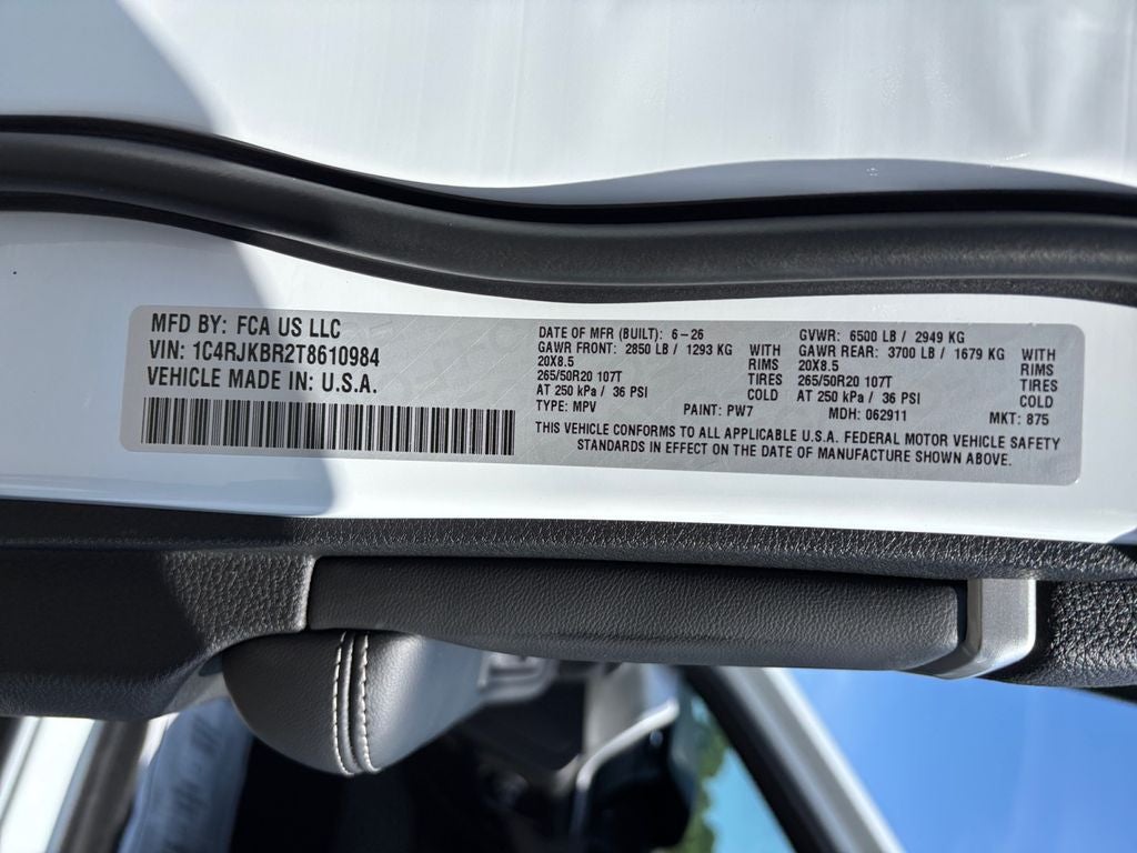 2026 Jeep Grand Cherokee L Limited