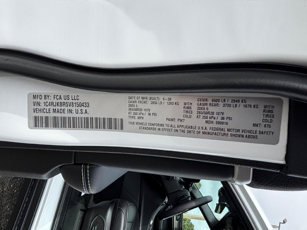 2027 Jeep Grand Cherokee L Limited
