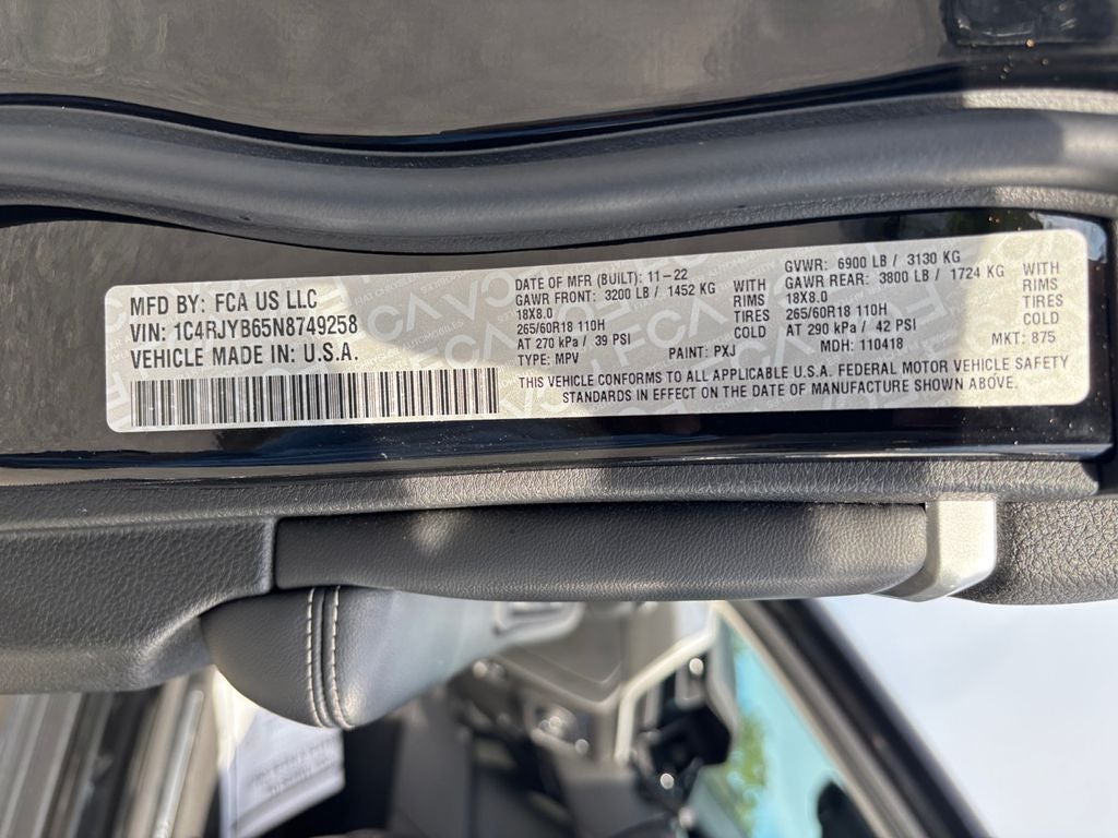 2022 Jeep Grand Cherokee 4xe
