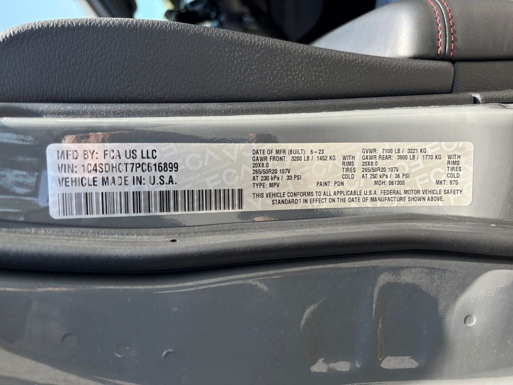 2023 Dodge Durango R/T Plus