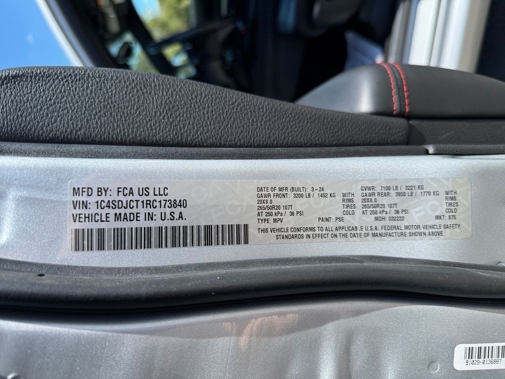 2024 Dodge Durango R/T Plus