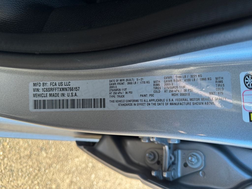 2021 RAM 1500 Big Horn/Lone Star