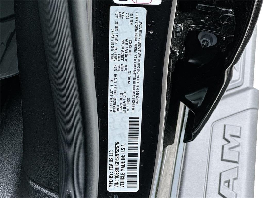 2025 RAM 1500 Tradesman WARLOCK