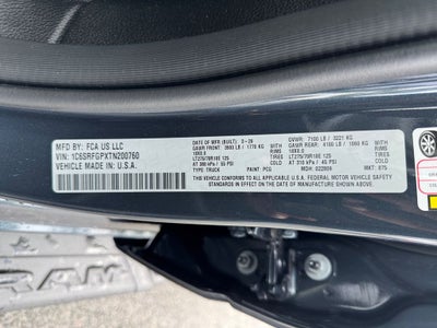 2026 RAM 1500 Warlock