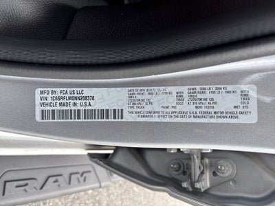 2022 RAM 1500 Rebel