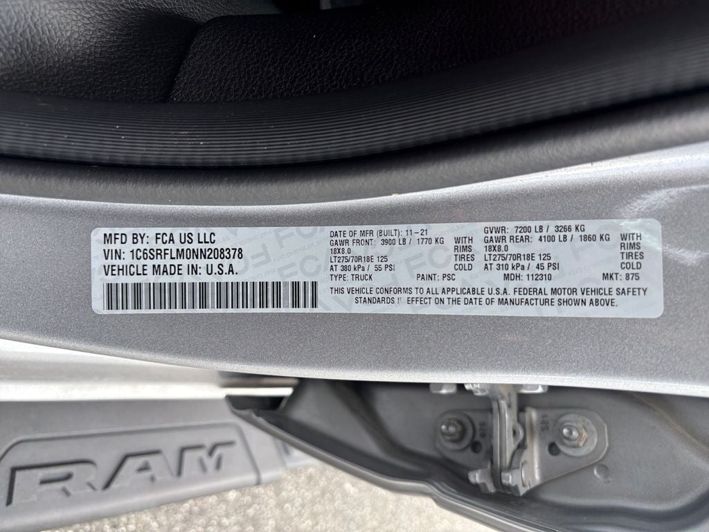 2022 RAM 1500 Rebel
