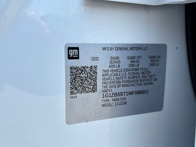 2021 Chevrolet Malibu LS 1LS