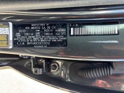 2025 Kia K4 EX