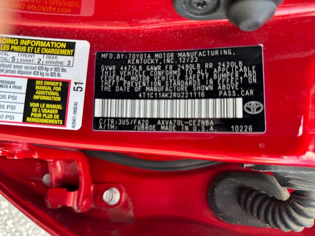 2024 Toyota Camry LE